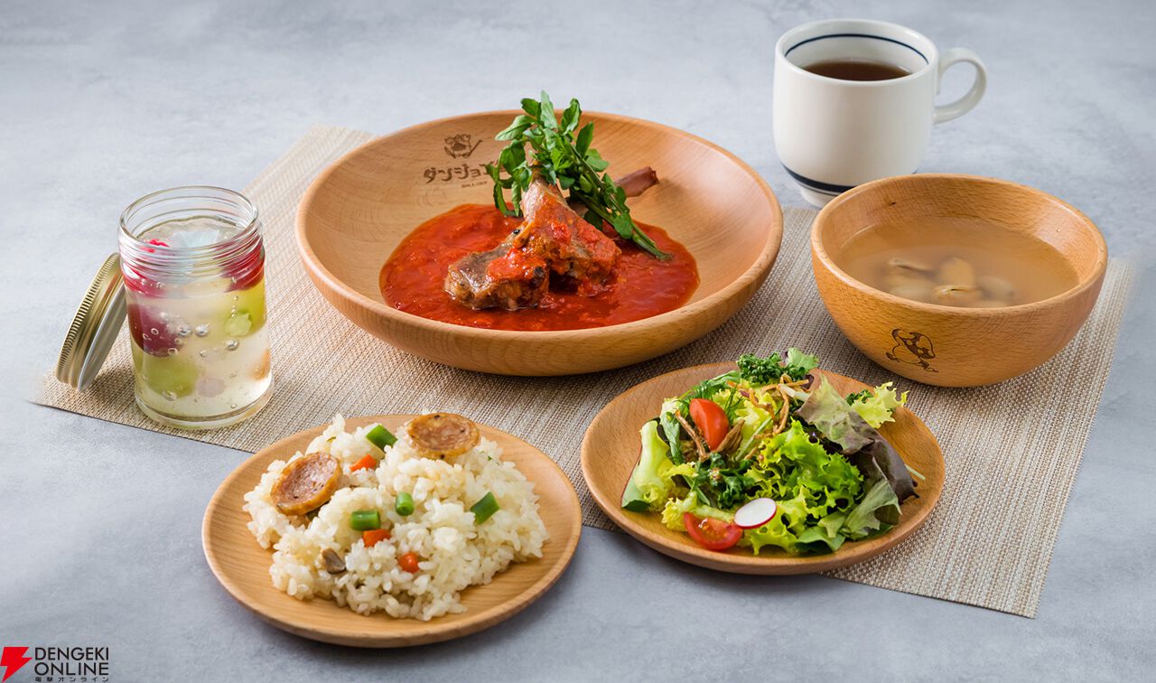 ダンジョン飯　コラボカフェ　ボウル　プレート ダンジョン飯』コラボカフェ Delicious IN DUNGEON Cafeが大阪