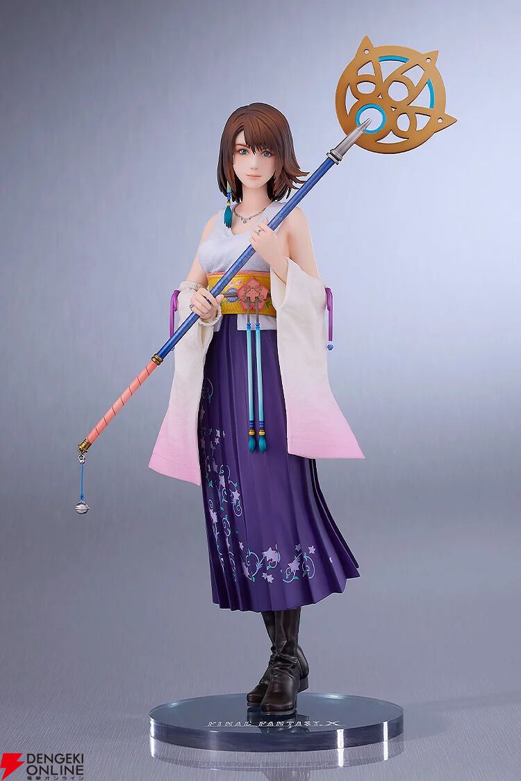 『FF10』ユウナがスクエニ×グッスマのフィギュア4弾に登場。凛とした佇まいや見事な色彩表現の衣装などが魅力的