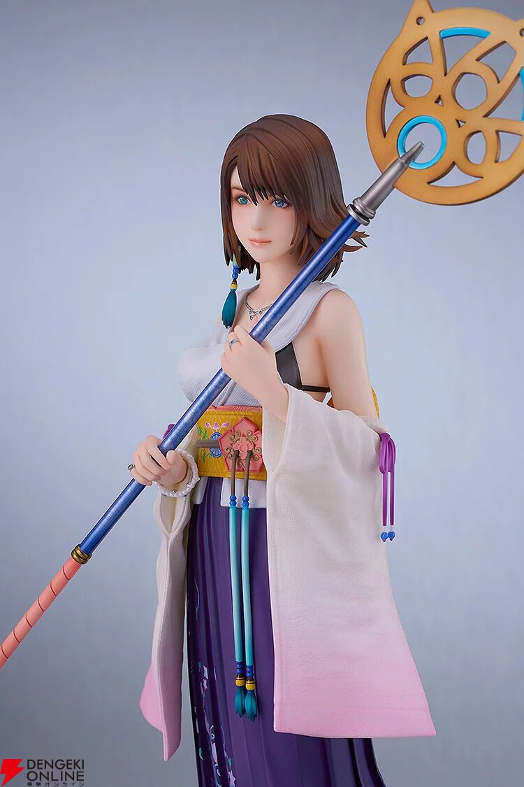 『FF10』ユウナがスクエニ×グッスマのフィギュア4弾に登場。凛とした佇まいや見事な色彩表現の衣装などが魅力的
