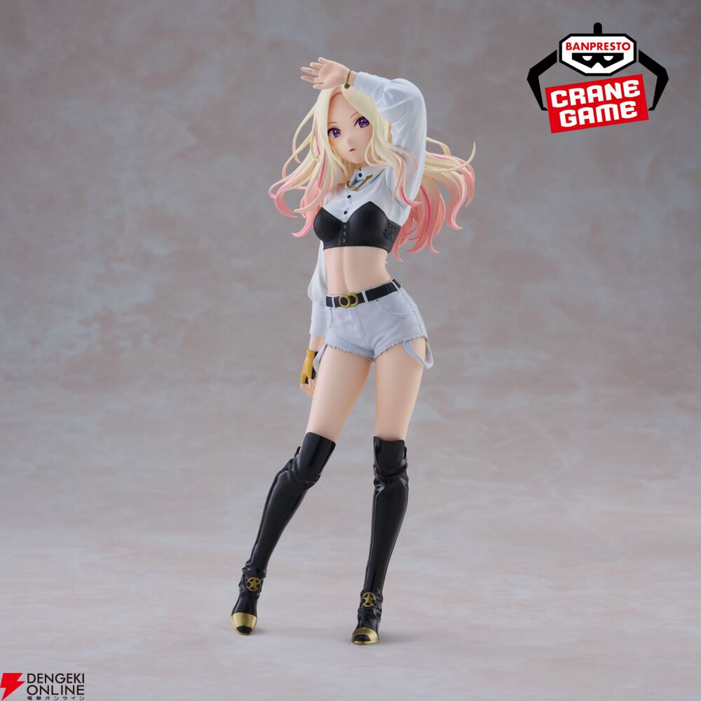 学マス】ナムコ限定で《月村手毬 ゴールドの輝きver.》フィギュア登場