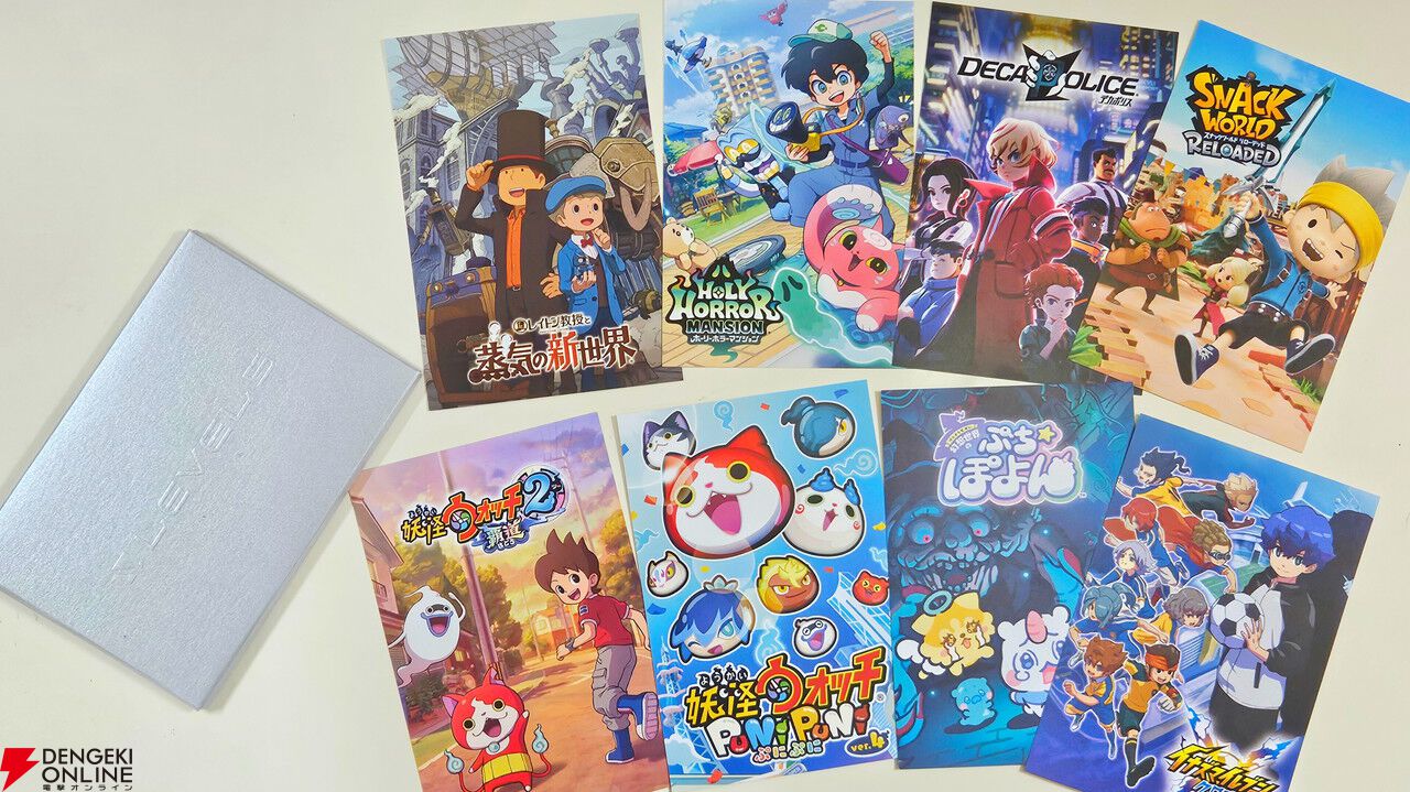 最新作『レイトン教授と蒸気の新世界』や新規タイトル『ホーリーホラーマンション』『デカポリス』を初体験！“レベルファイブ”ブース【TGS2026】