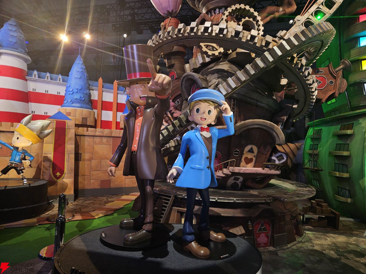最新作『レイトン教授と蒸気の新世界』や新規タイトル『ホーリーホラーマンション』『デカポリス』を初体験！“レベルファイブ”ブース【TGS2026】