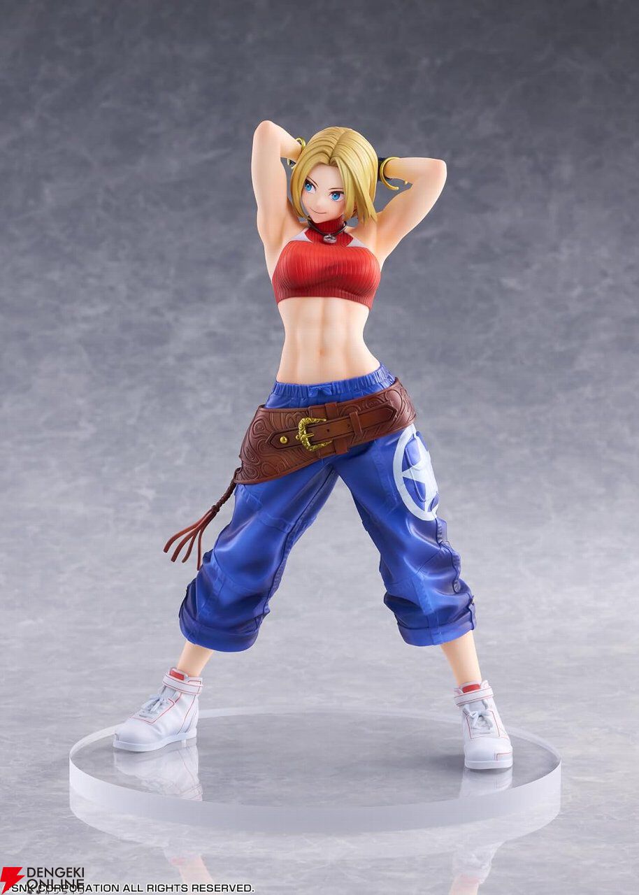 『KOF15』引き締まった肉体美と余裕の表情に惹かれるブルー・マリーのフィギュアが予約受付中