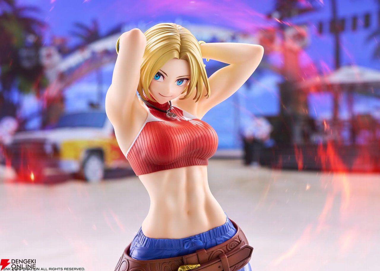 『KOF15』引き締まった肉体美と余裕の表情に惹かれるブルー・マリーのフィギュアが予約受付中