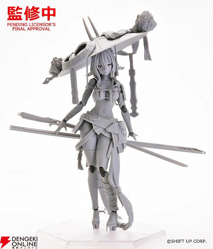 勝利の女神:NIKKE』figma 紅蓮の原型が公開。紅蓮の特徴的な 勝利の女神:NIKKE』figma 紅蓮の原型が公開。紅蓮の特徴的な