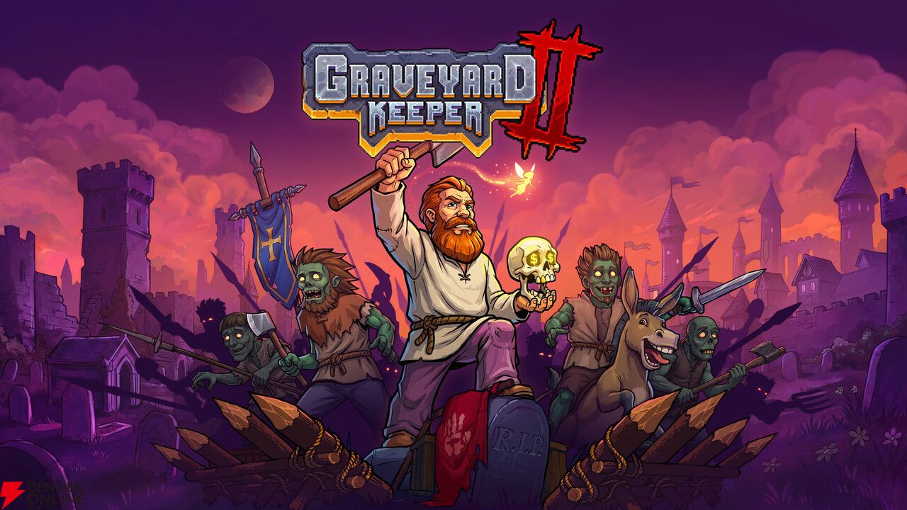 1000万人が遊んだ不道徳系シム続編『Graveyard Keeper 2』配信中。自慢のゾンビ軍団を率いて戦う新要素も