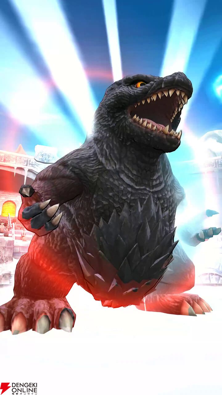 『LINE:モンスターファーム』に『ゴジラ』が上陸! ファンも驚きの再現とゴジラやキングキドラなどを育成して、自分だけの大怪獣バトルを!