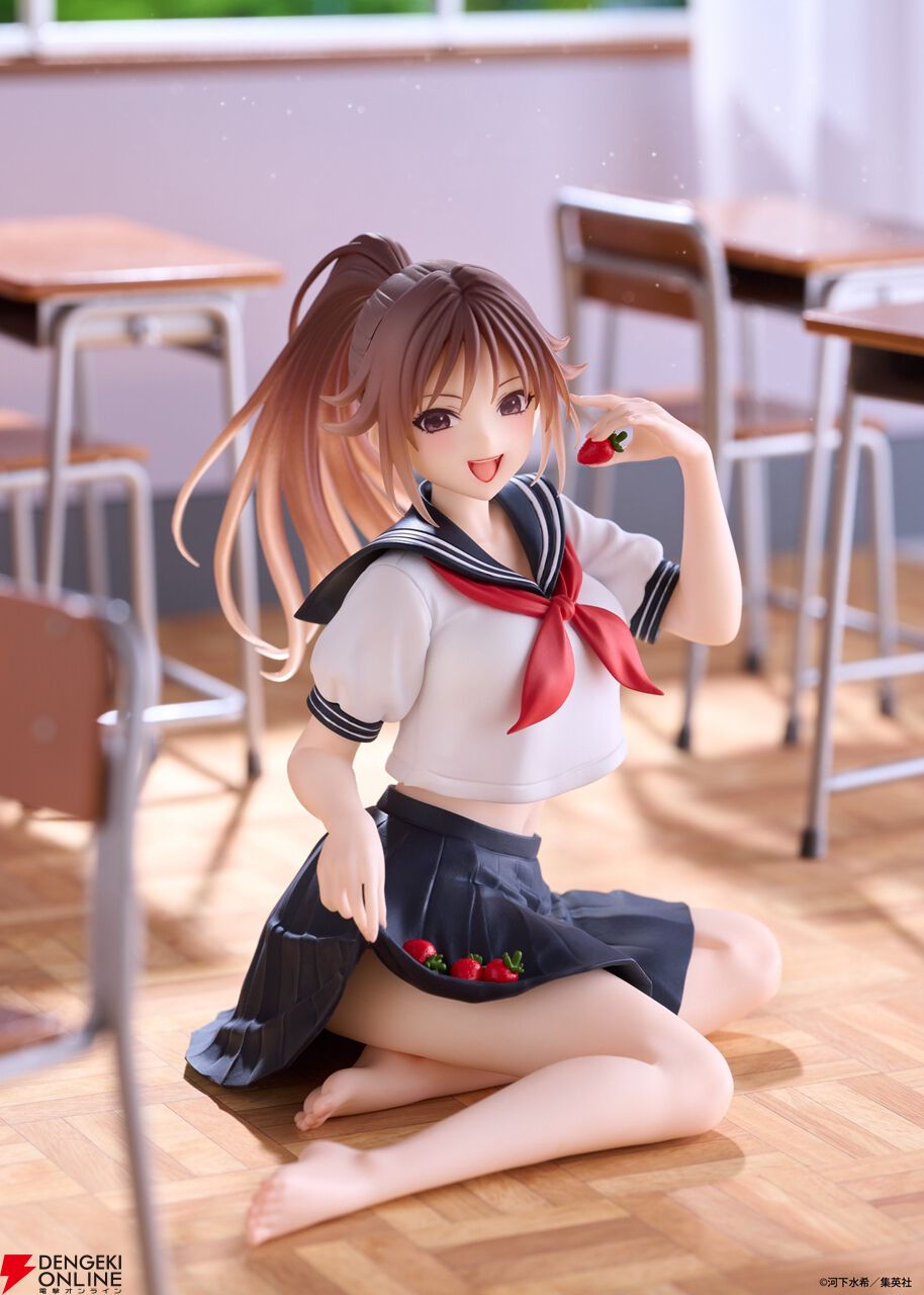 いちご100％』北大路さつきがDesktop Cuteフィギュア化。挑発的な
