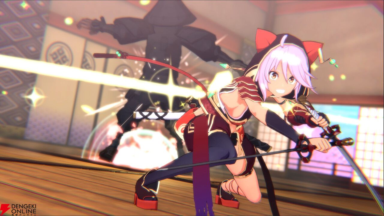 猫耳フード娘が双剣で無双！ ローグライト3Dアクション『夢幻桜楼閣』SwitchとSteamで11/5発売決定