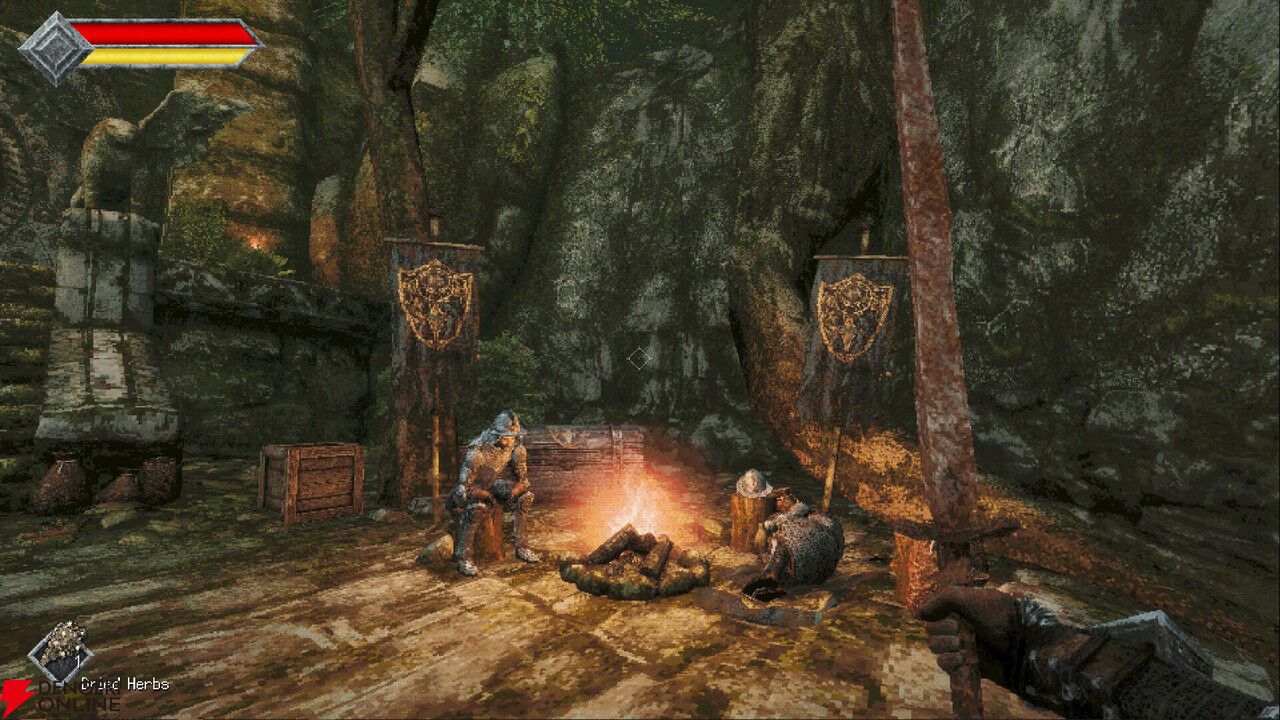 『キングスフィールド』に影響を受けたレトロファンタジーRPG『Queen's Domain』10/30発売。過酷な迷宮を突き進め