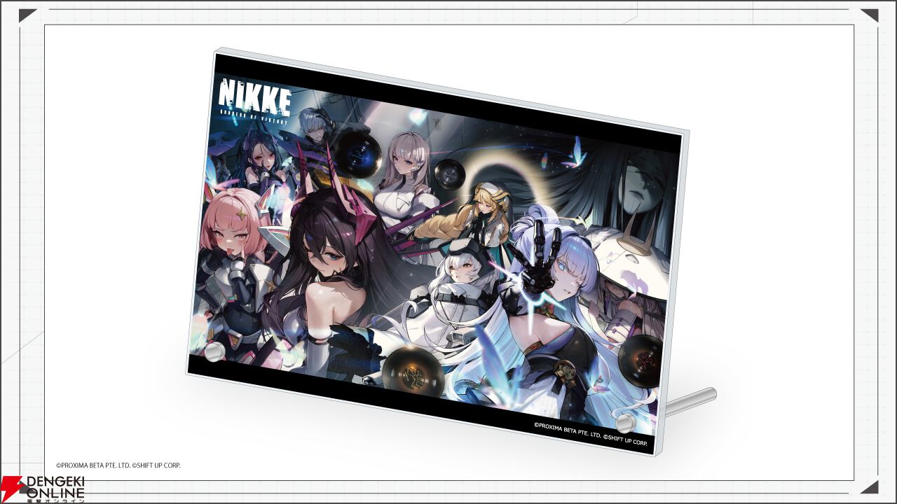 NIKKE アクスタ、アクリルパネル まとめ売り 勝利の女神：NIKKE』4周年記念！ アクリルパネル＆スマホスタンド付き