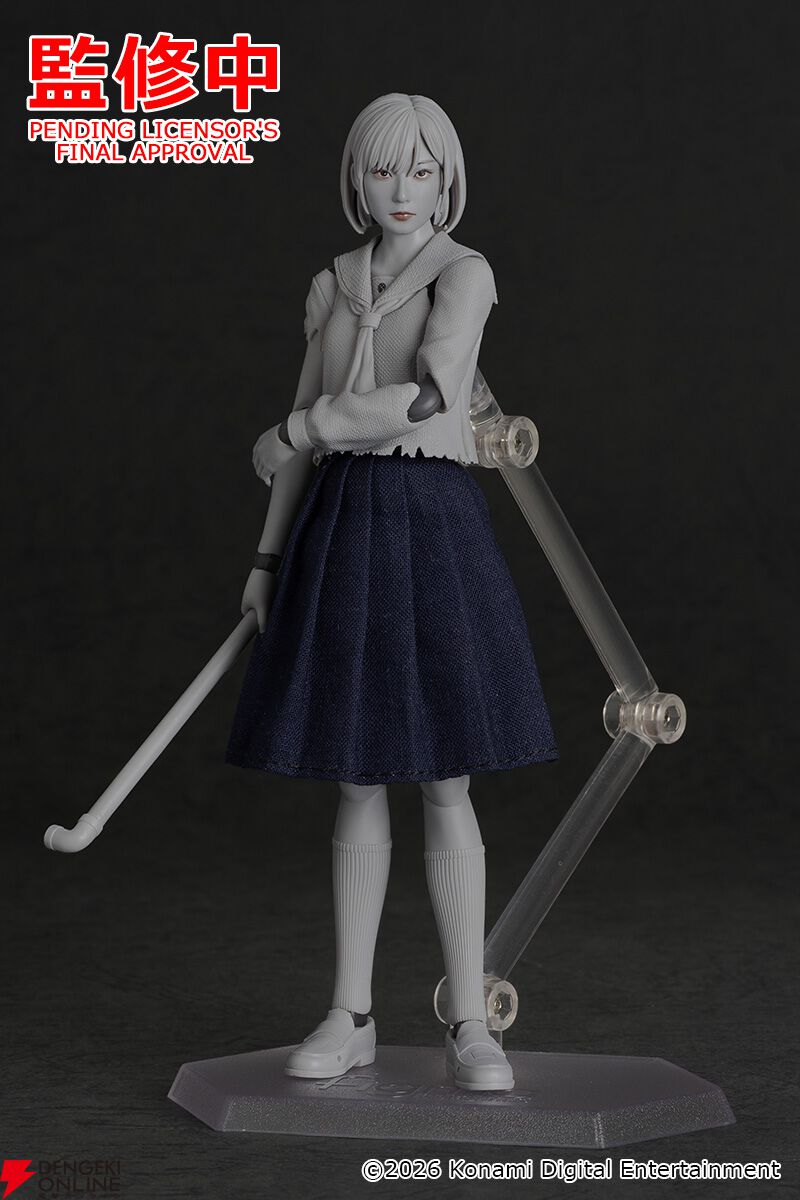 鉄パイプ完備！『figma 深水雛子』の原型初公開。ゲーム中の骨太