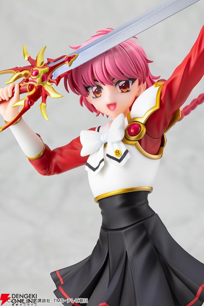 『魔法騎士レイアース』獅堂光の新作フィギュアが予約開始。炎の台座が情熱的、モコナも付属