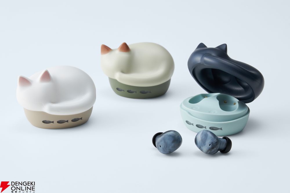 電源が入ると「みゃー」と鳴く、猫をモチーフにした完全