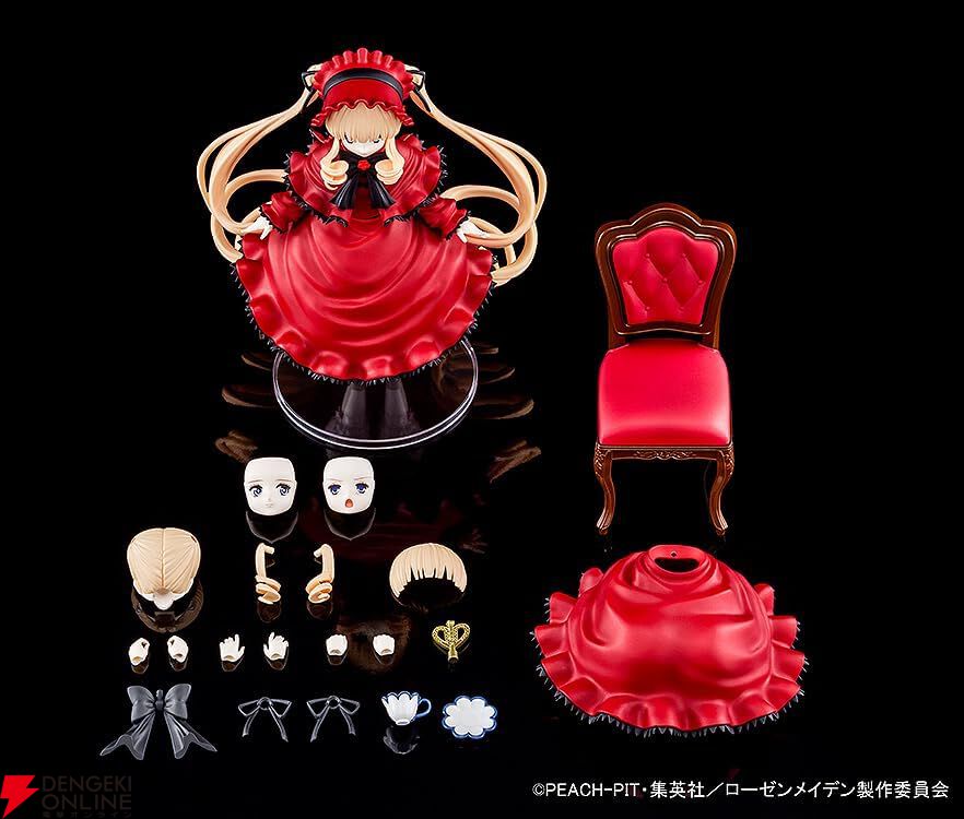 『ローゼンメイデン』真紅の可動プラスチックモデルキットが27年5月発売。表情パーツやハンドパーツなど多彩なオプションパーツも付属