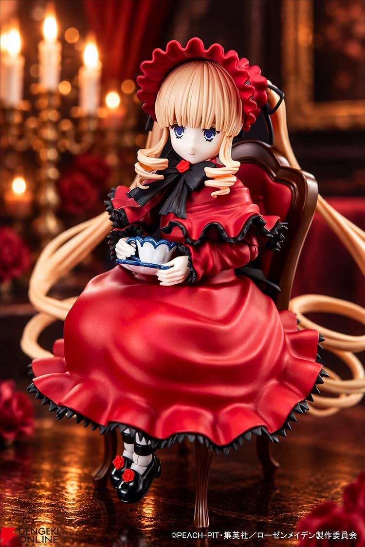『ローゼンメイデン』真紅の可動プラスチックモデルキットが27年5月発売。表情パーツやハンドパーツなど多彩なオプションパーツも付属