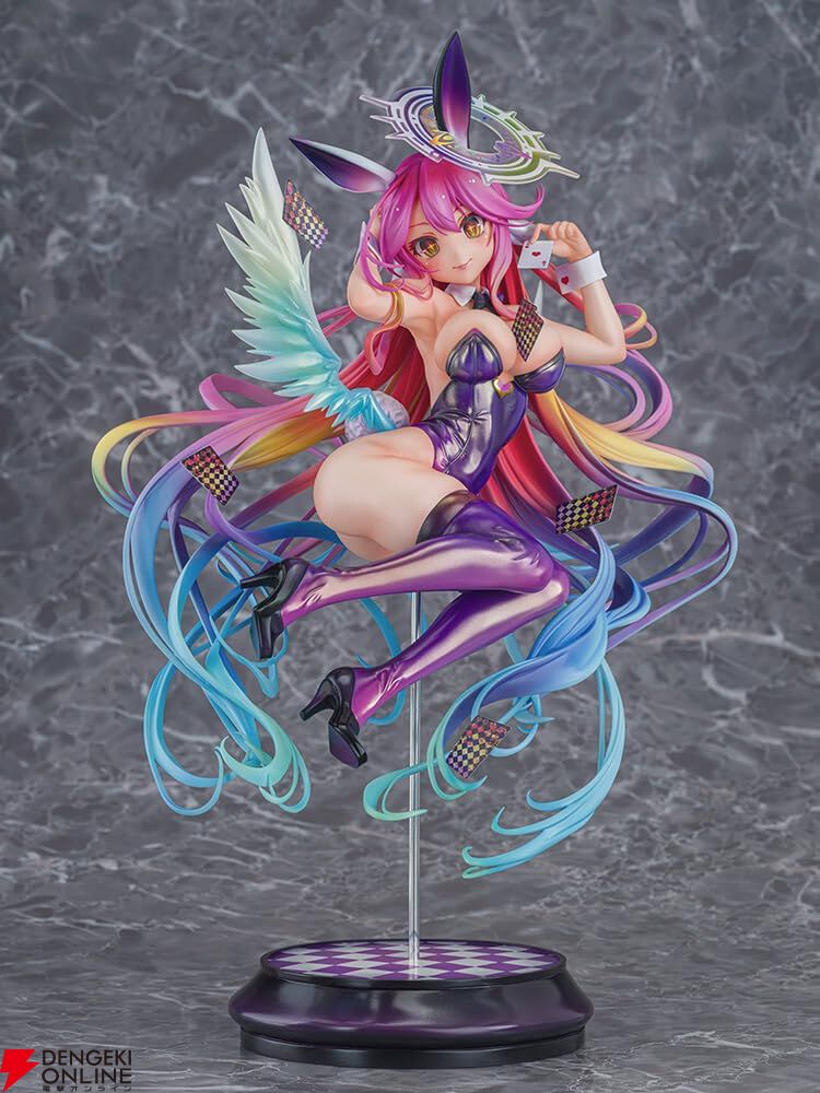 『ノーゲーム・ノーライフ』バニーガール姿のジブリールがフィギュア化。余裕ある微笑みやしなやかなボディラインに見惚れる