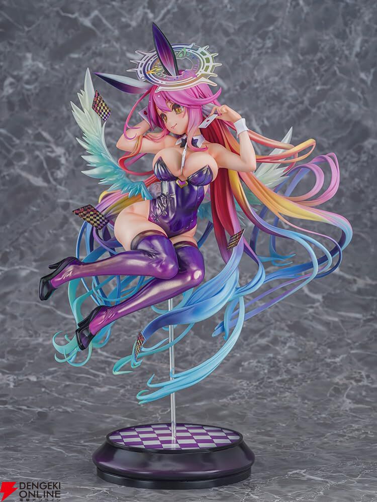 『ノーゲーム・ノーライフ』バニーガール姿のジブリールがフィギュア化。余裕ある微笑みやしなやかなボディラインに見惚れる