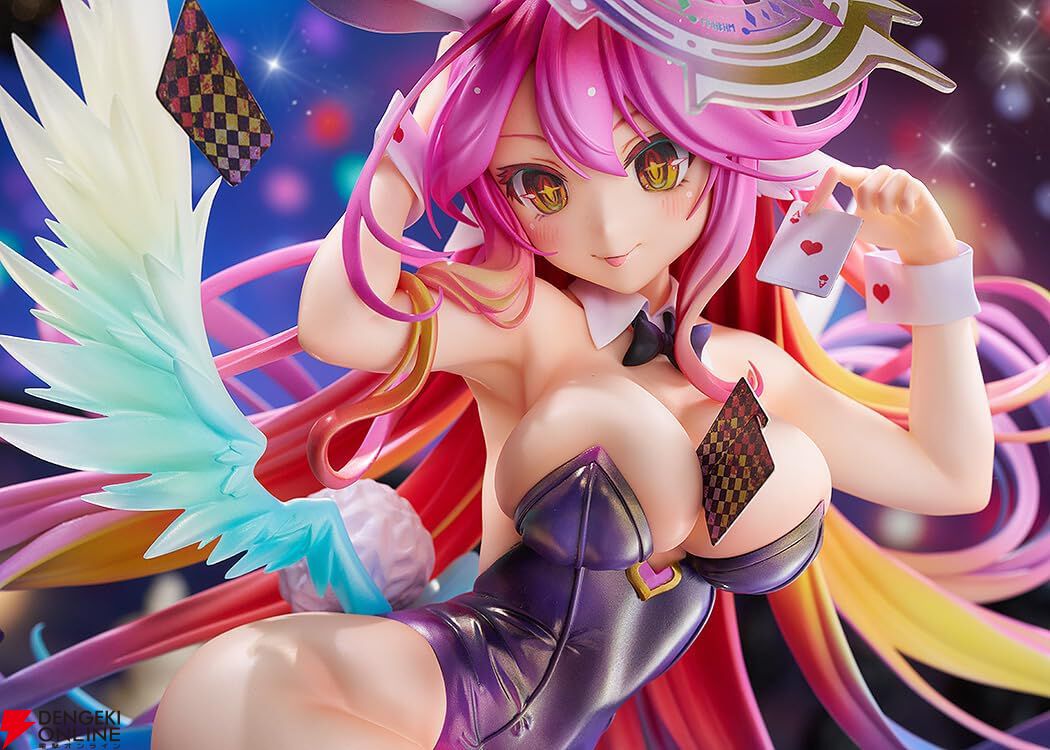 『ノーゲーム・ノーライフ』バニーガール姿のジブリールがフィギュア化。余裕ある微笑みやしなやかなボディラインに見惚れる
