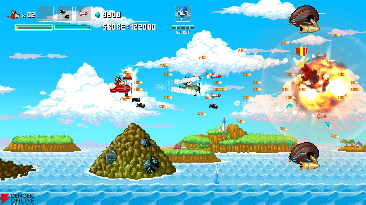 かわいい見た目で中身は本格派なシューティング『ホーギーヒュー』Switch版が本日10/22発売【電撃インディー】