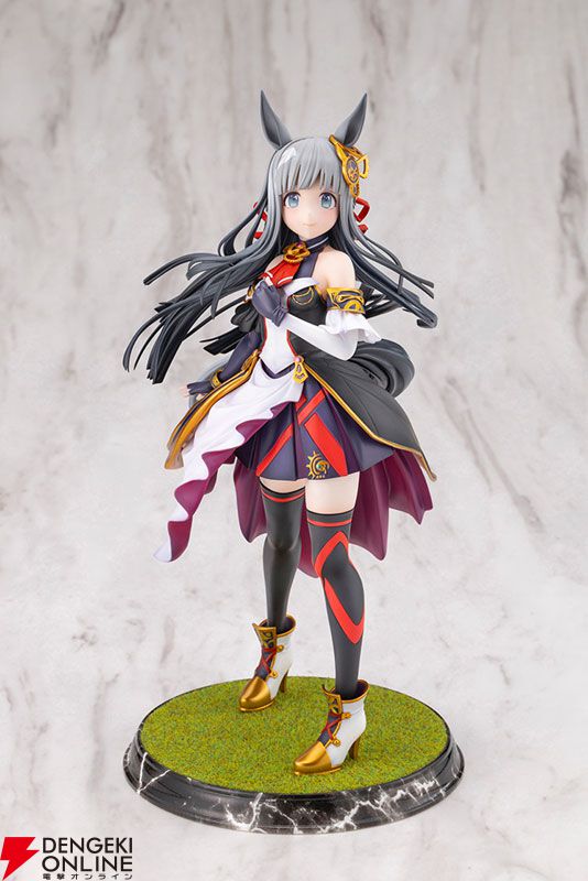 『ウマ娘』クロノジェネシスが勝負服姿でフィギュア化。落ち着いた佇まいのなかに秘めた闘志を感じさせる造形