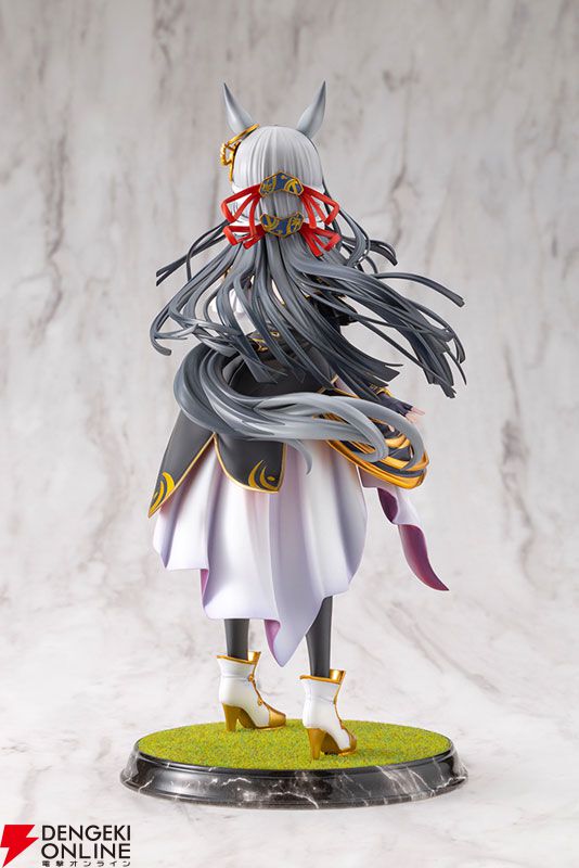 『ウマ娘』クロノジェネシスが勝負服姿でフィギュア化。落ち着いた佇まいのなかに秘めた闘志を感じさせる造形