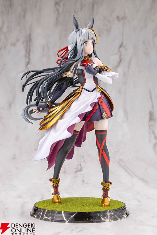 『ウマ娘』クロノジェネシスが勝負服姿でフィギュア化。落ち着いた佇まいのなかに秘めた闘志を感じさせる造形
