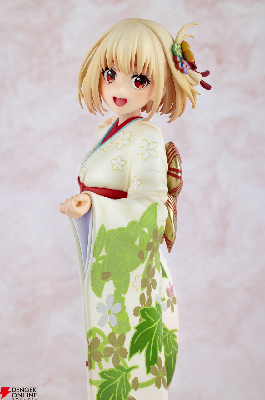 リコリス・リコイル』錦木千束の晴れ着姿がフィギュア化。弾ける