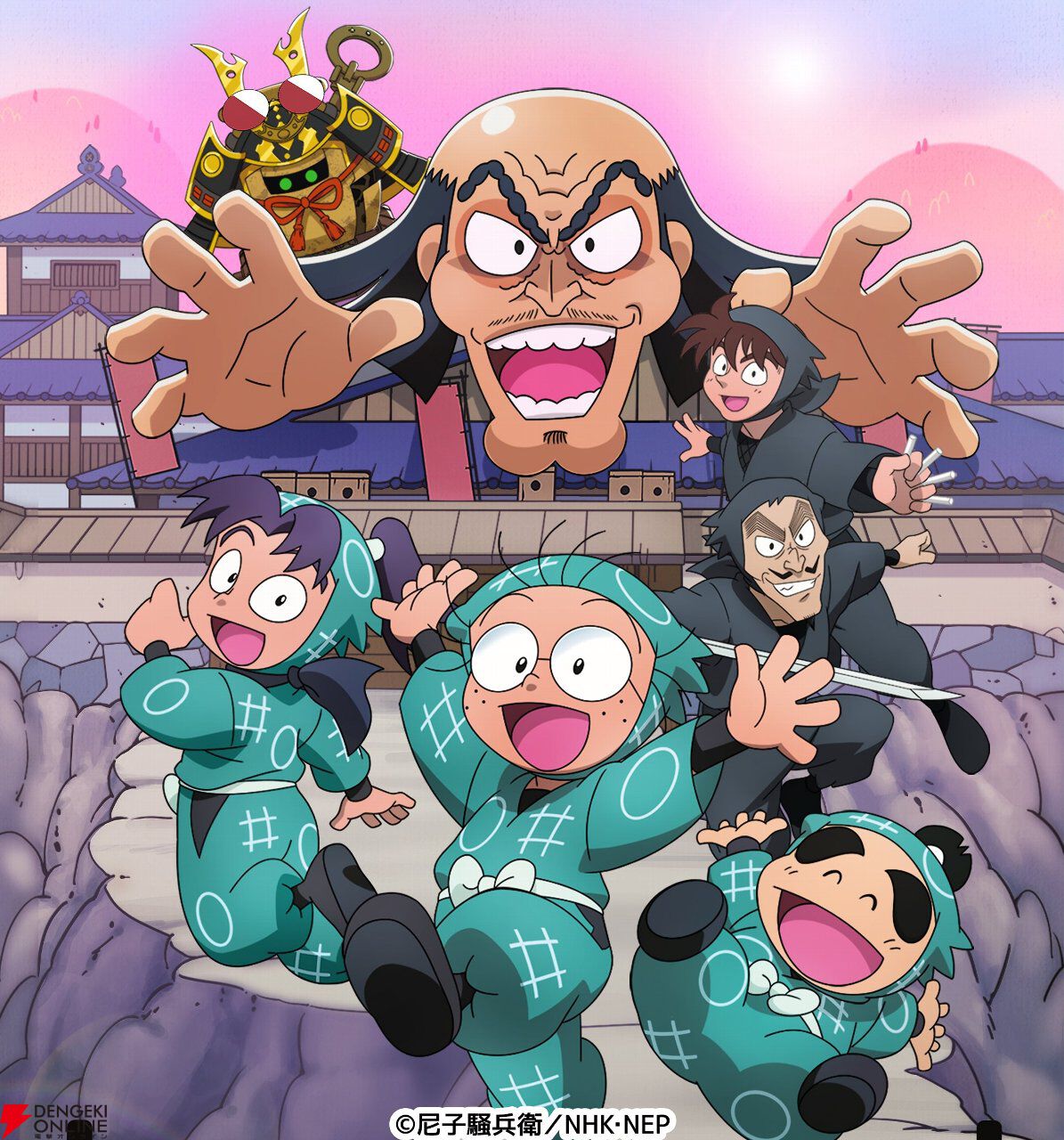 『忍たま乱太郎 ムゲンのツボ大暴走の段』12月16日サービス終了。乱太郎たちと共に八方斎の野望阻止を目指すオリジナルストーリーが展開