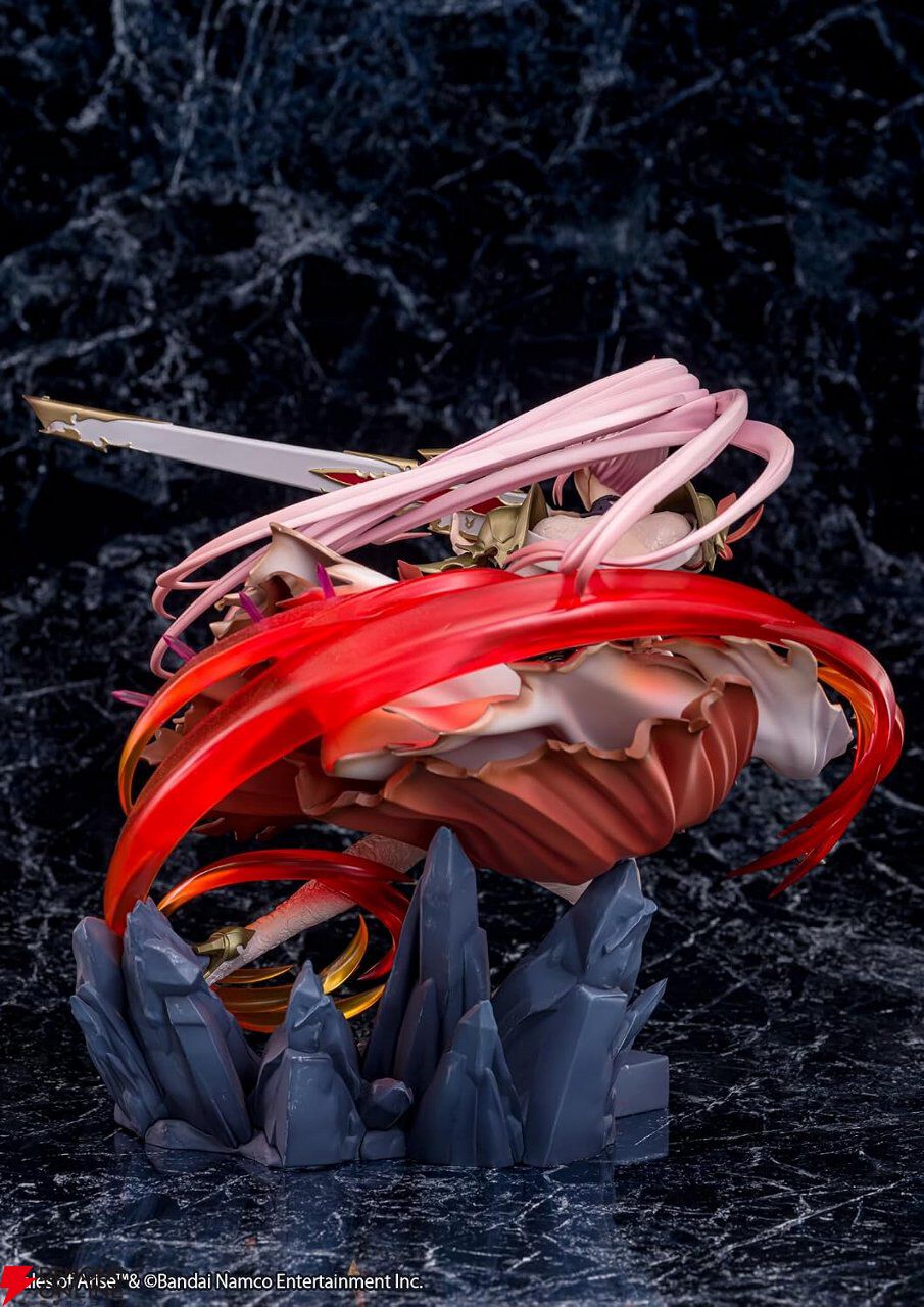 『テイルズ オブ アライズ』シオンが迫力満点の戦闘ポーズでフィギュア化。ドレスの翻りやソックスのレース模様まで丁寧に造形