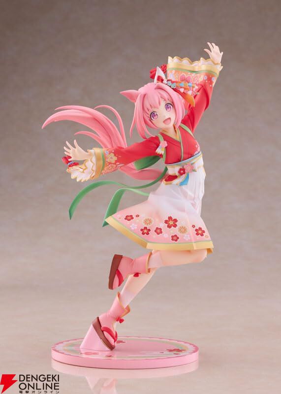 『ウマ娘』ハルウララの新作フィギュア登場。天真爛漫な笑顔と着物を再現