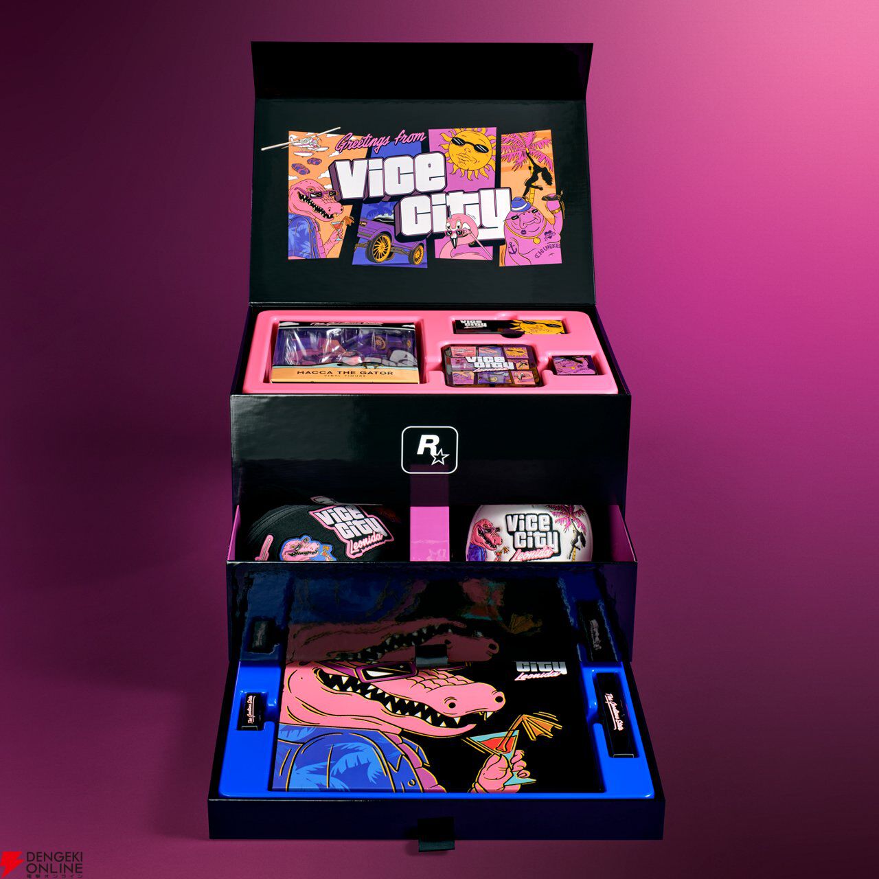 画像ID: 916591『GTA6』豪華コレクターズボックスがイーカプコン限定で10/30予約開始。フィギュア、サングラス、ボディバッグなど11アイテムがセットに