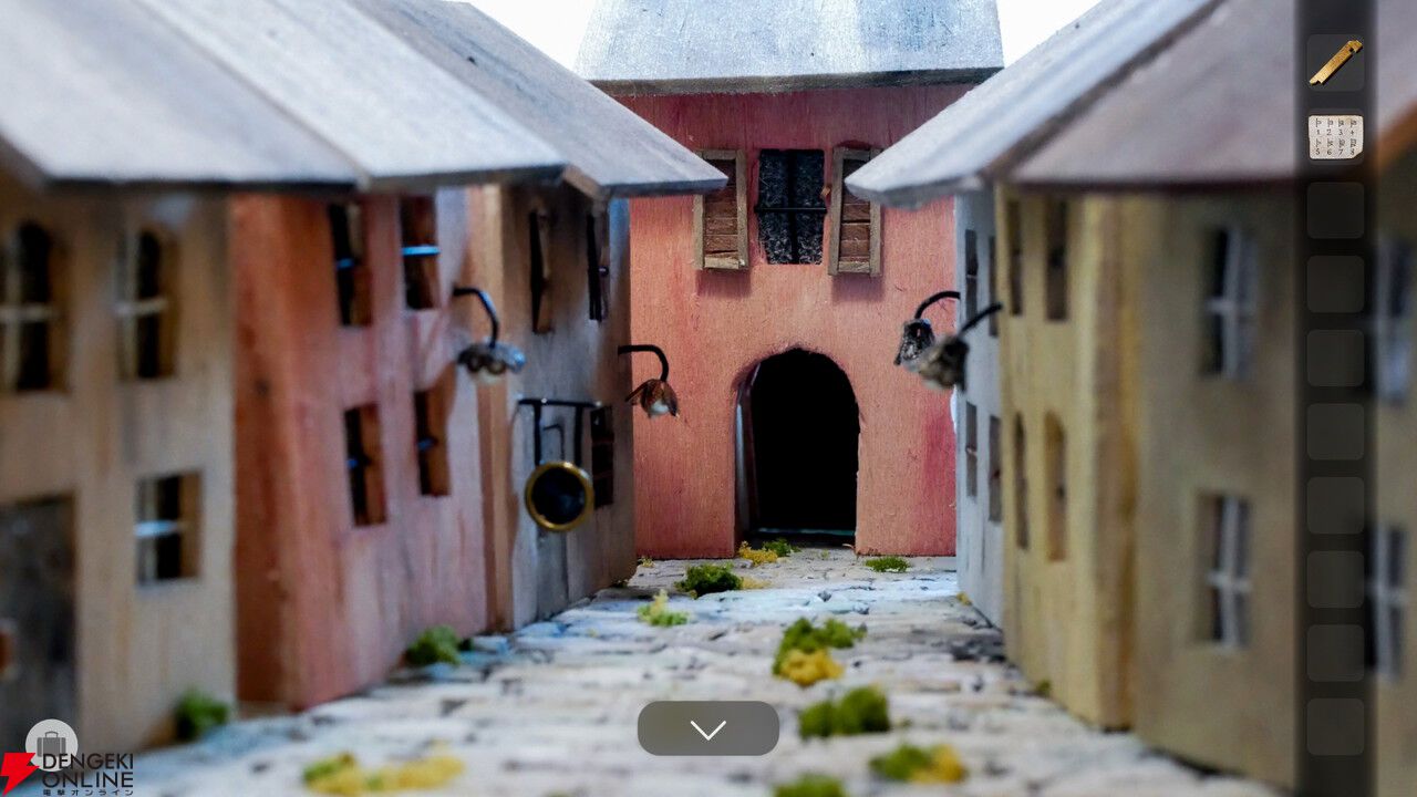 手作りのミニチュア世界を実写化。迷い込んだ小人の気分が味わえる脱出ゲーム『Miniature LAND』本日配信