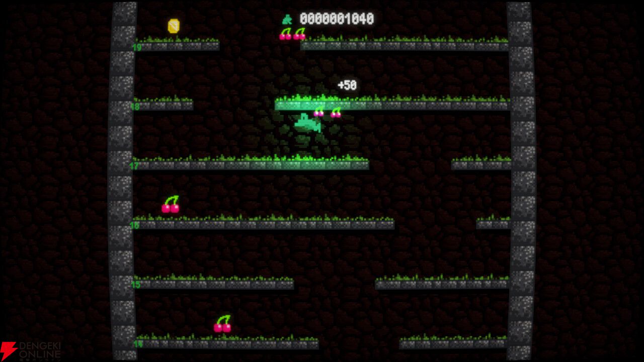 Aボタンでジャンプ、Bボタンで反転！ 2ボタンで頂点を目指す『スーパーフロッピンズ』Steamで本日10/30配信