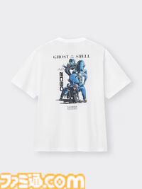『攻殻機動隊 S.A.C』GUコラボTシャツが7月22日発売。草薙素子の劇中のワンシーンを描いたもの、タチコマのシンプルキュートなデザインなどが登場