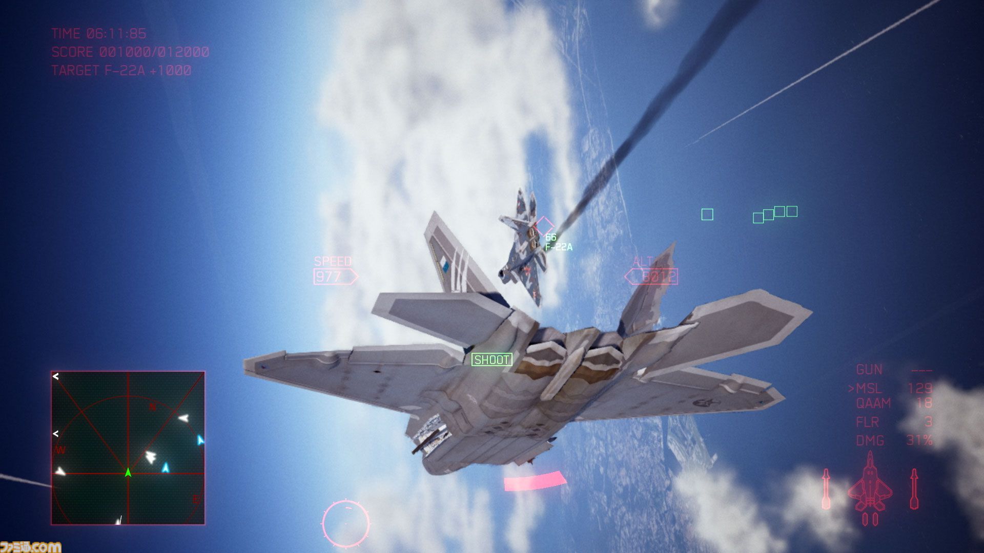 ACE COMBAT 7】PlayStation®4版/Nintendo Switch™版比較映像