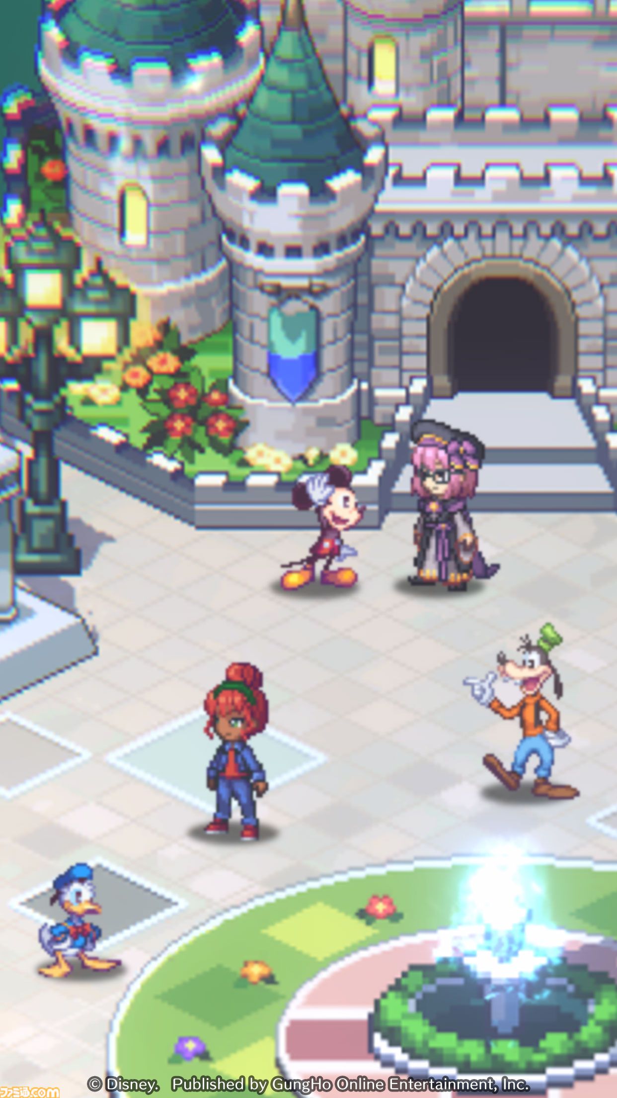 『ディズニー ピクセルRPG』2024年内サービス開始。ドット絵のミッキーやドナルドたちと一緒に大冒険。簡単操作＆オート機能で手軽に遊べる