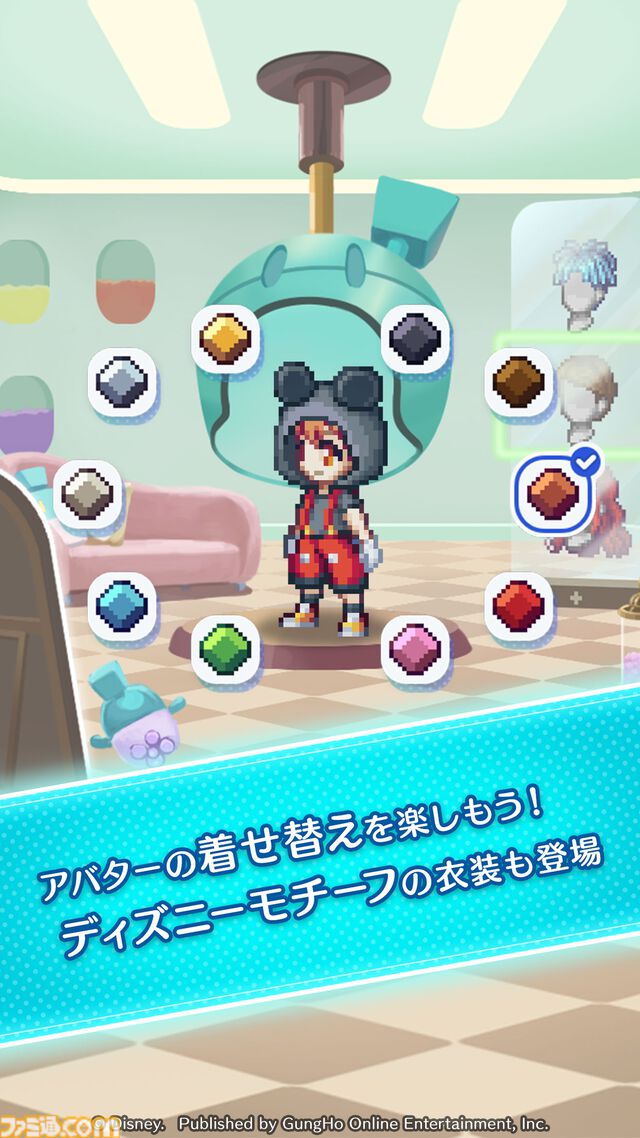 『ディズニー ピクセルRPG』2024年内サービス開始。ドット絵のミッキーやドナルドたちと一緒に大冒険。簡単操作＆オート機能で手軽に遊べる