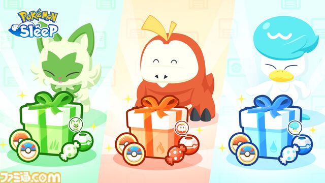 『ポケモンスリープ』ニャオハ・ホゲータ・クワッスたちの寝顔が見られる！ リリース1周年を記念したイベントが7月15日より開催