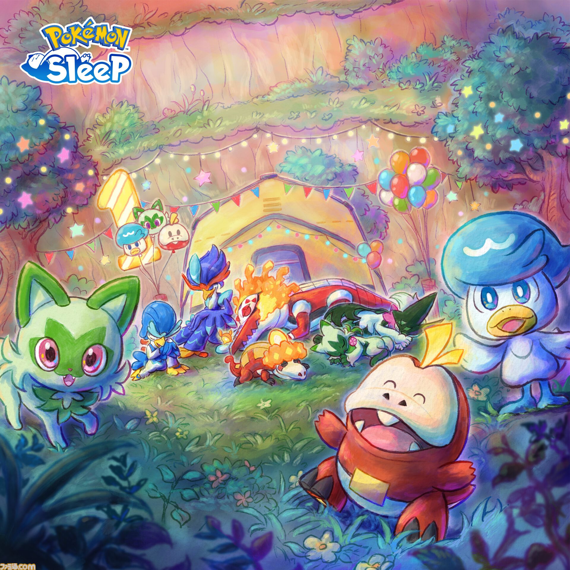 ポケモンスリープ』にニャオハ・ホゲータ・クワッスが登場
