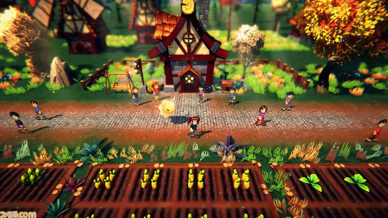 HD-2D風スローライフゲーム『風鈴物語（Wind Story）』Steamで
