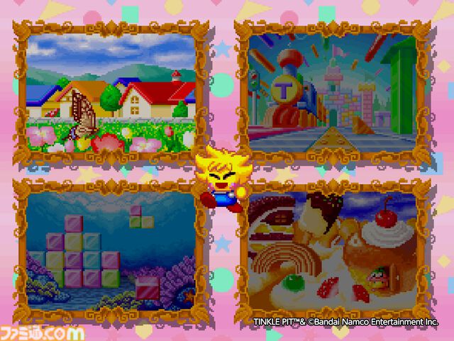 【アケアカ】『ティンクルピット』Switch/PS4向けに7月11日配信。パックマンたち往年のナムコキャラクターが多数登場するお祭りアクション