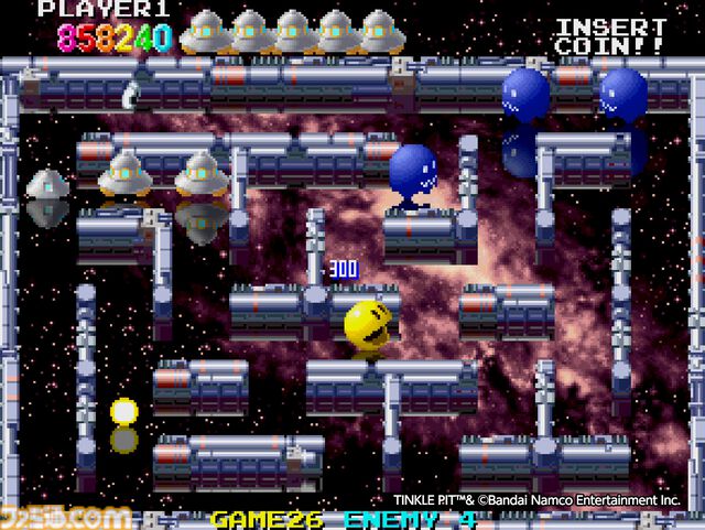【アケアカ】『ティンクルピット』Switch/PS4向けに7月11日配信。パックマンたち往年のナムコキャラクターが多数登場するお祭りアクション