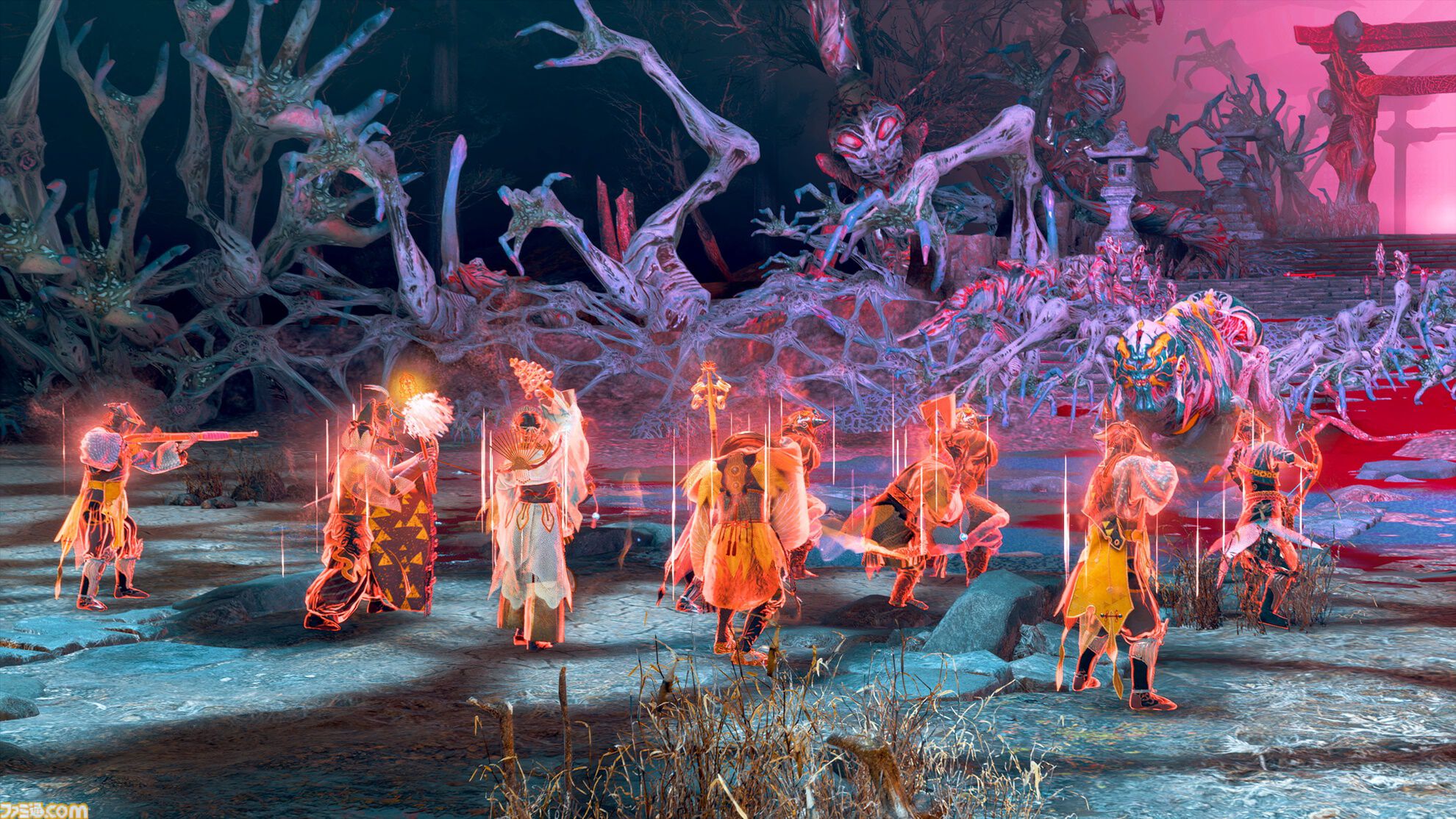 『祇（くにつがみ）』にて『大神』キャンペーンミッションが達成。アマテラス衣装や武器などのコラボアイテムが発売日（7/19）より配信決定