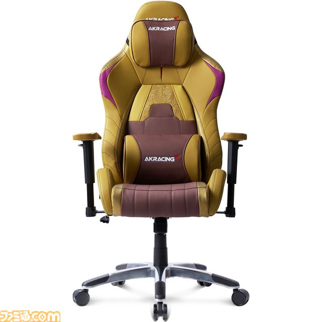 『北斗の拳』ラオウの玉座をイメージしたゲーミングチェアが7月19日にAKRacingから発売。ゴールドカラーが眩しいサウザーモデルも登場