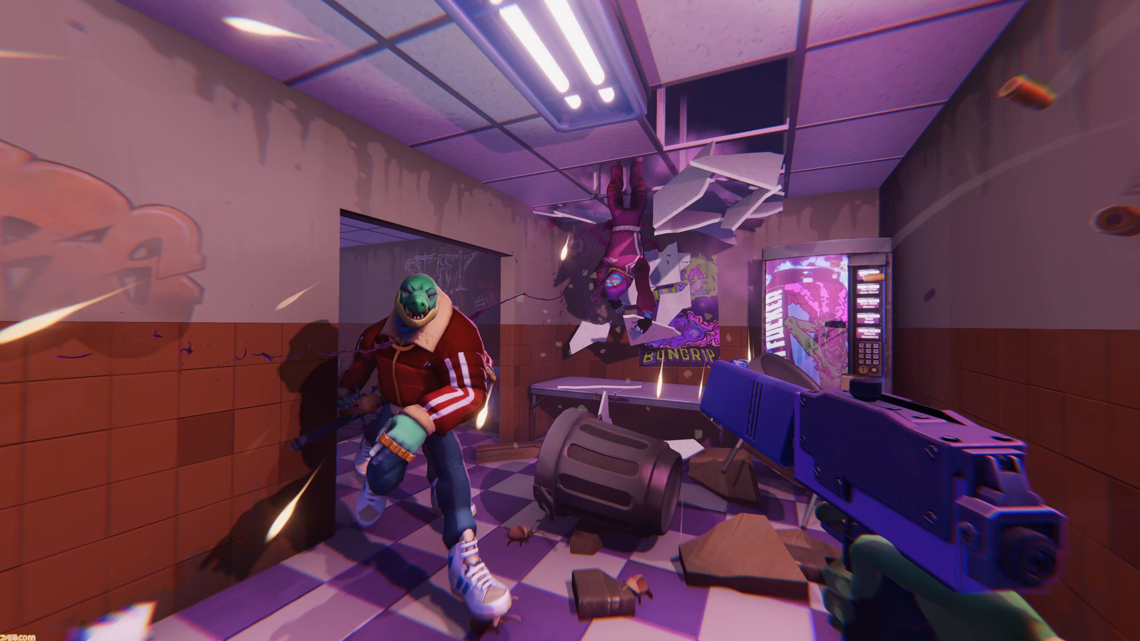 ギャングたちを蹴って蹴って蹴りまくる『Anger Foot』発売。キックと銃でブッ飛ばすハイスピードアクションFPS