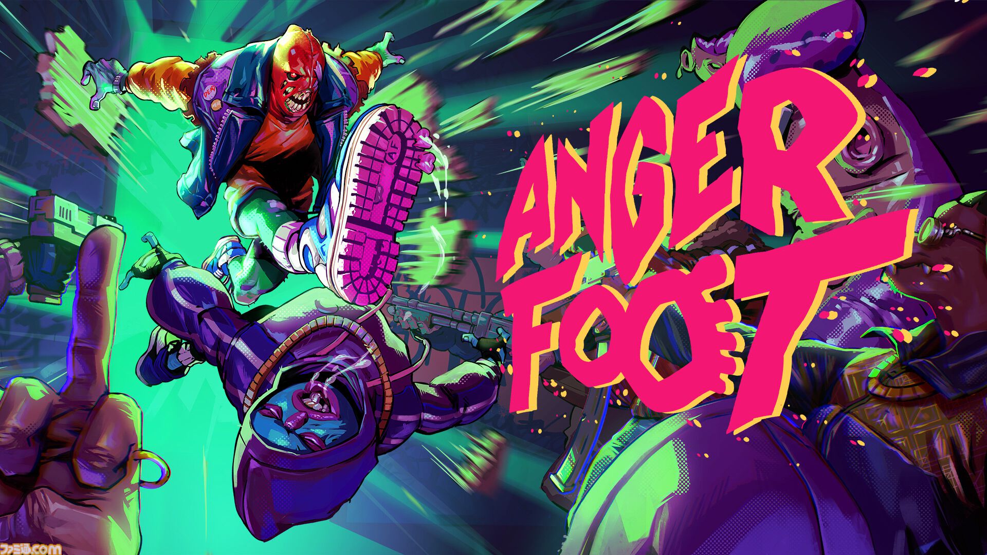 ギャングたちを蹴って蹴って蹴りまくる『Anger Foot』発売。キックと銃でブッ飛ばすハイスピードアクションFPS