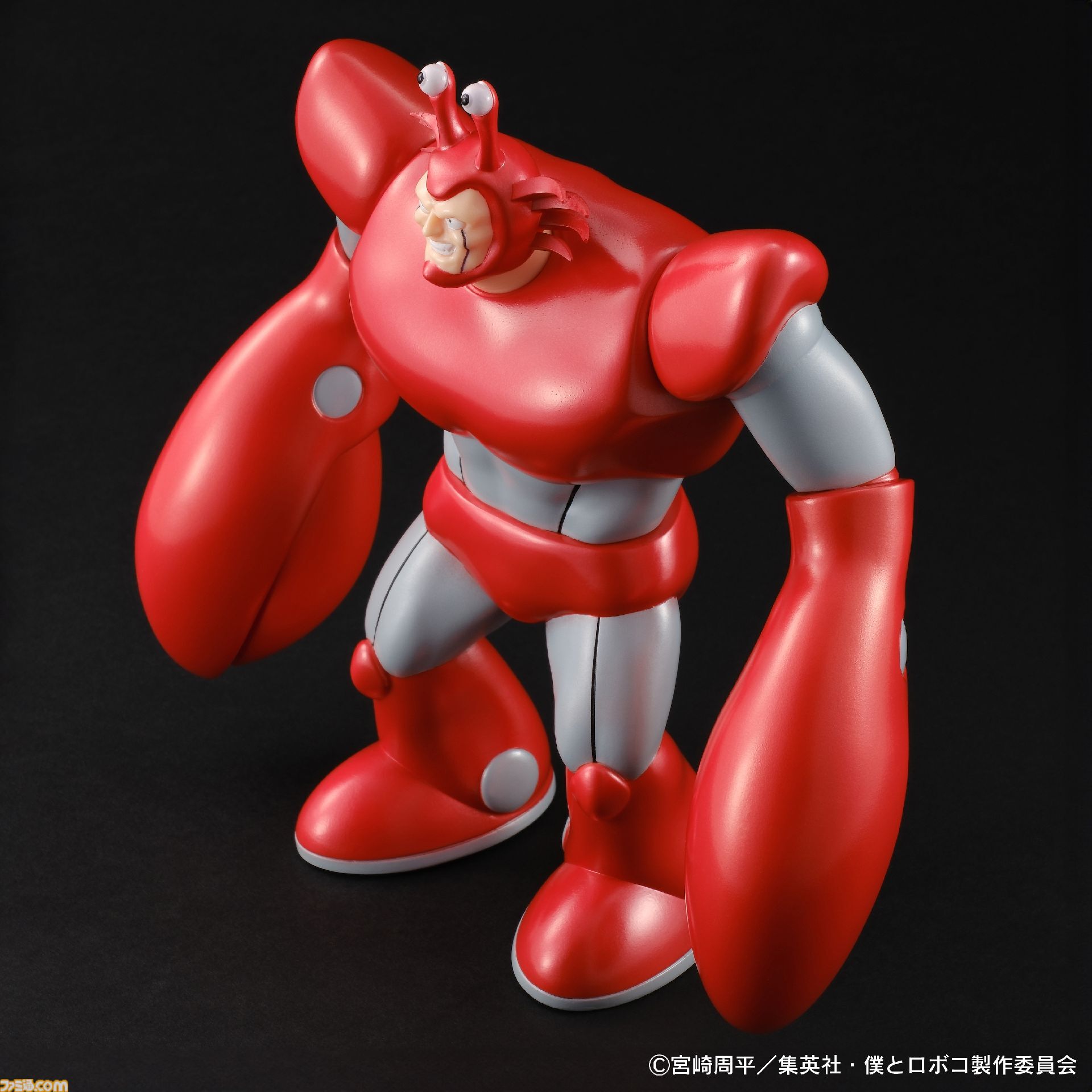 僕とロボコ』ロボコ、カニオ、S.A.F.S.（ロボコ版）のソフビフィギュア