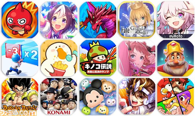 『モンスト』が約396億円の売上を記録して2024年上半期の収益トップに。ダウンロード数では『学マス』『ぽちゃガチョ！』などの新作がランクイン