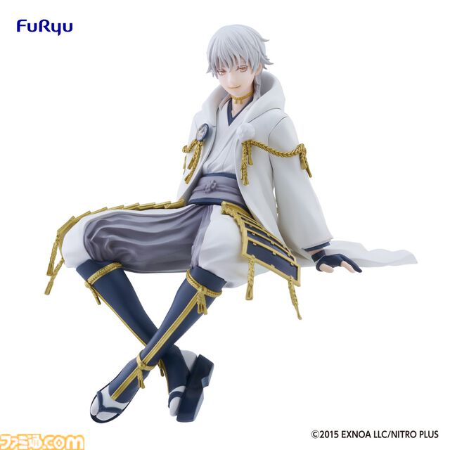 『刀剣乱舞ONLINE』鶴丸国永、肥前忠広のぬーどるストッパーフィギュアが登場。“みんなのくじ”が7月27日よりローソンや書店などで発売